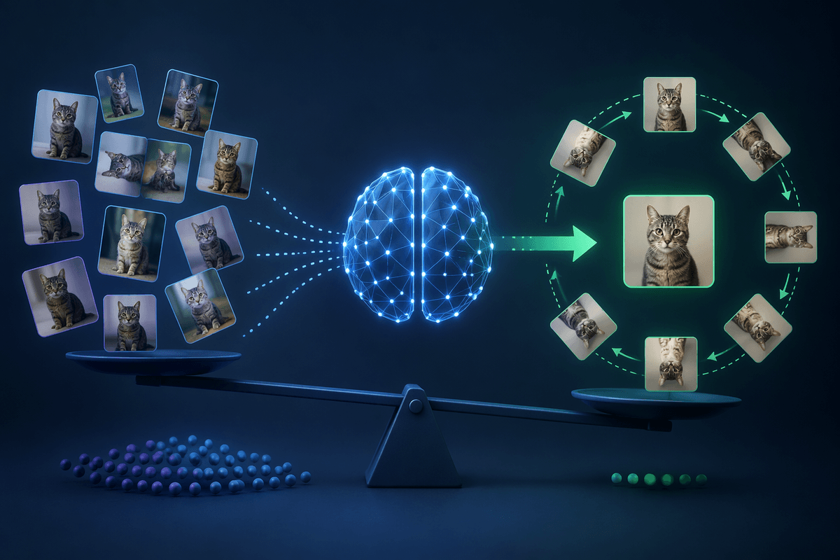 Machine Learning Uses Symmetry to Reduce Data Needs