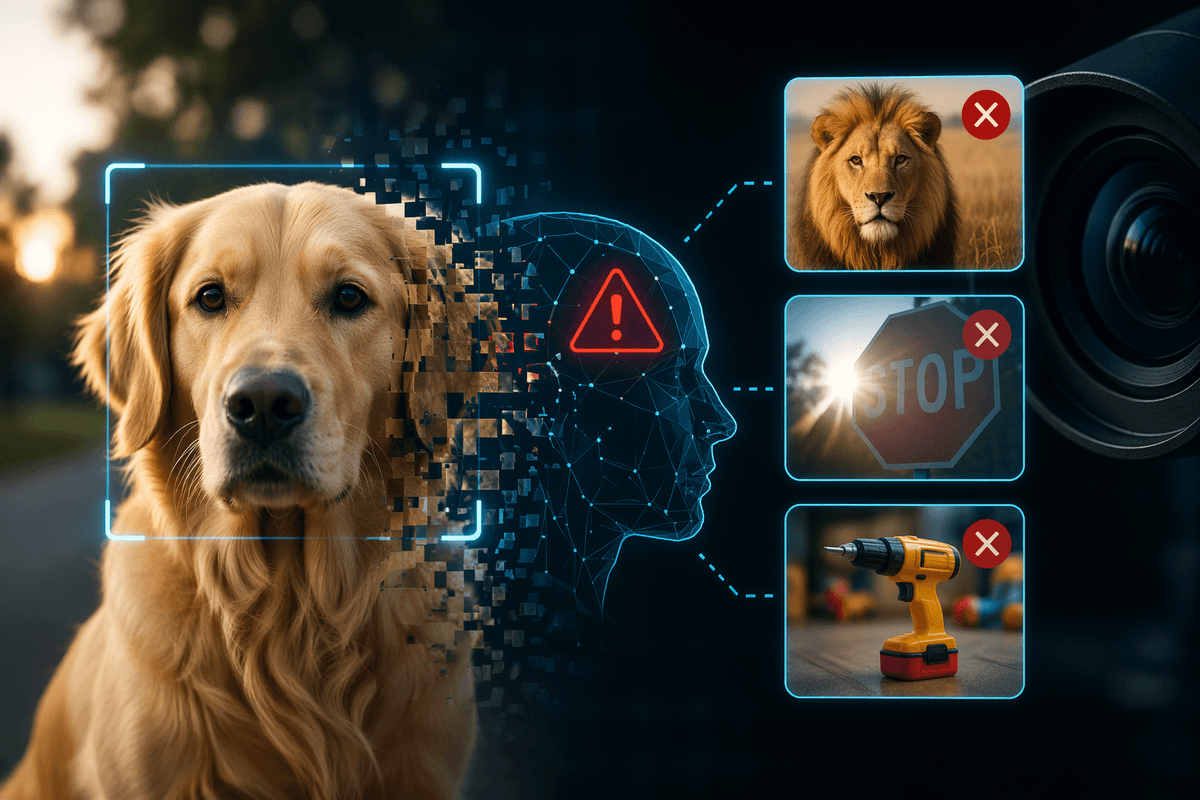 Recognition Errors Reveal AI Vision Weaknesses