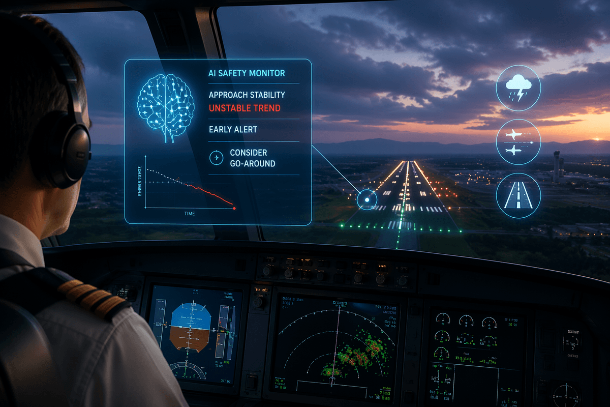 AI Autopilots Improve Flight Safety Systems
