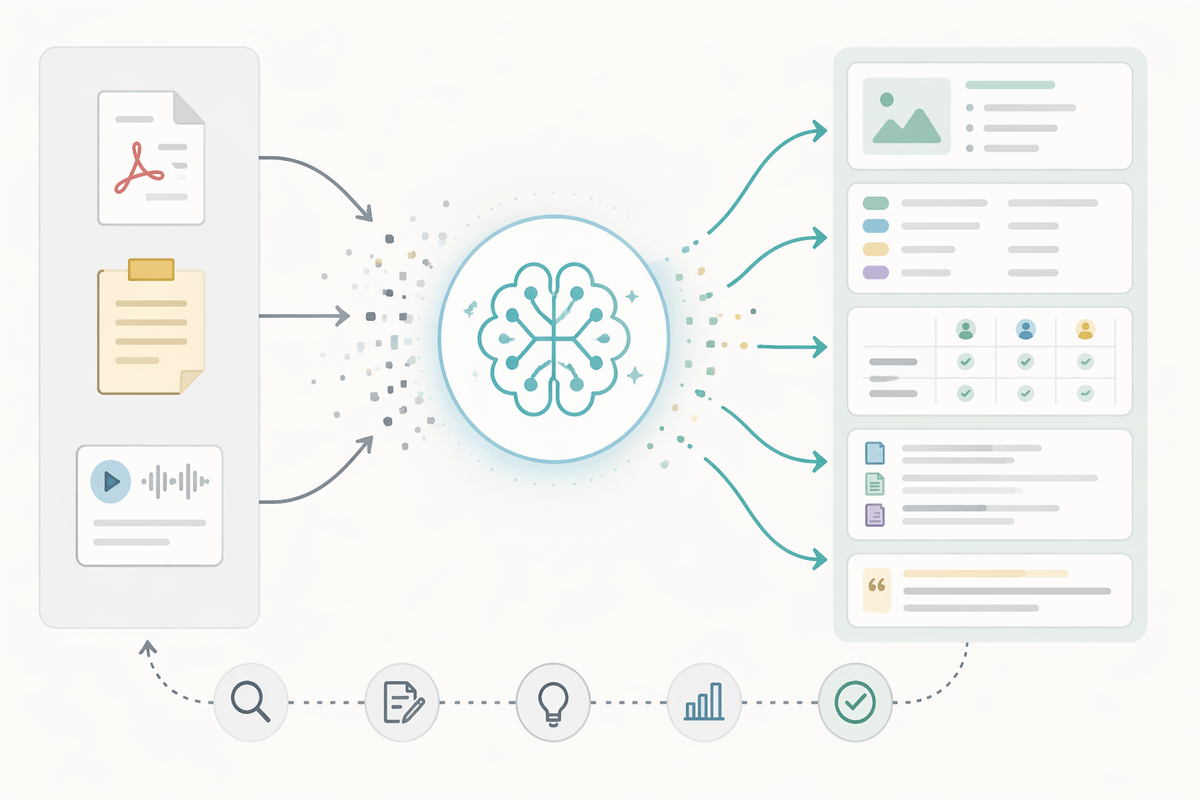 Where generative AI already fits in the research lifecycle