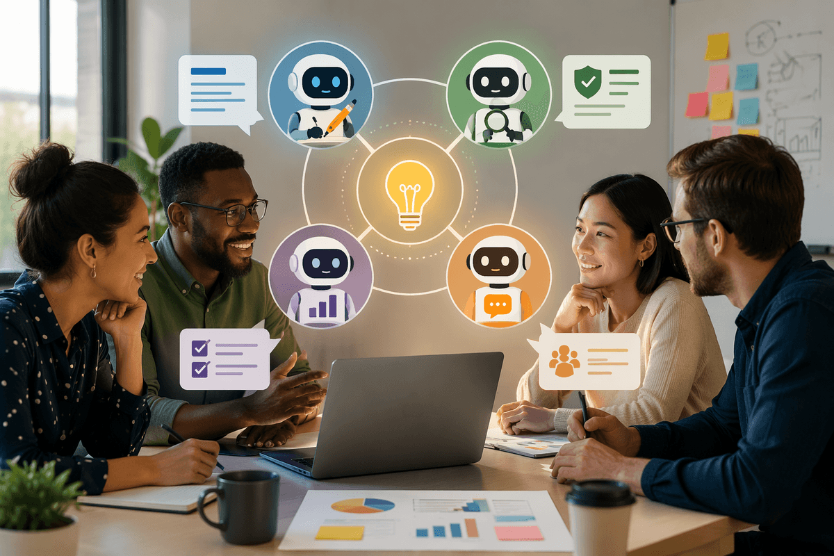How AI Diversity Improves Team Collaboration